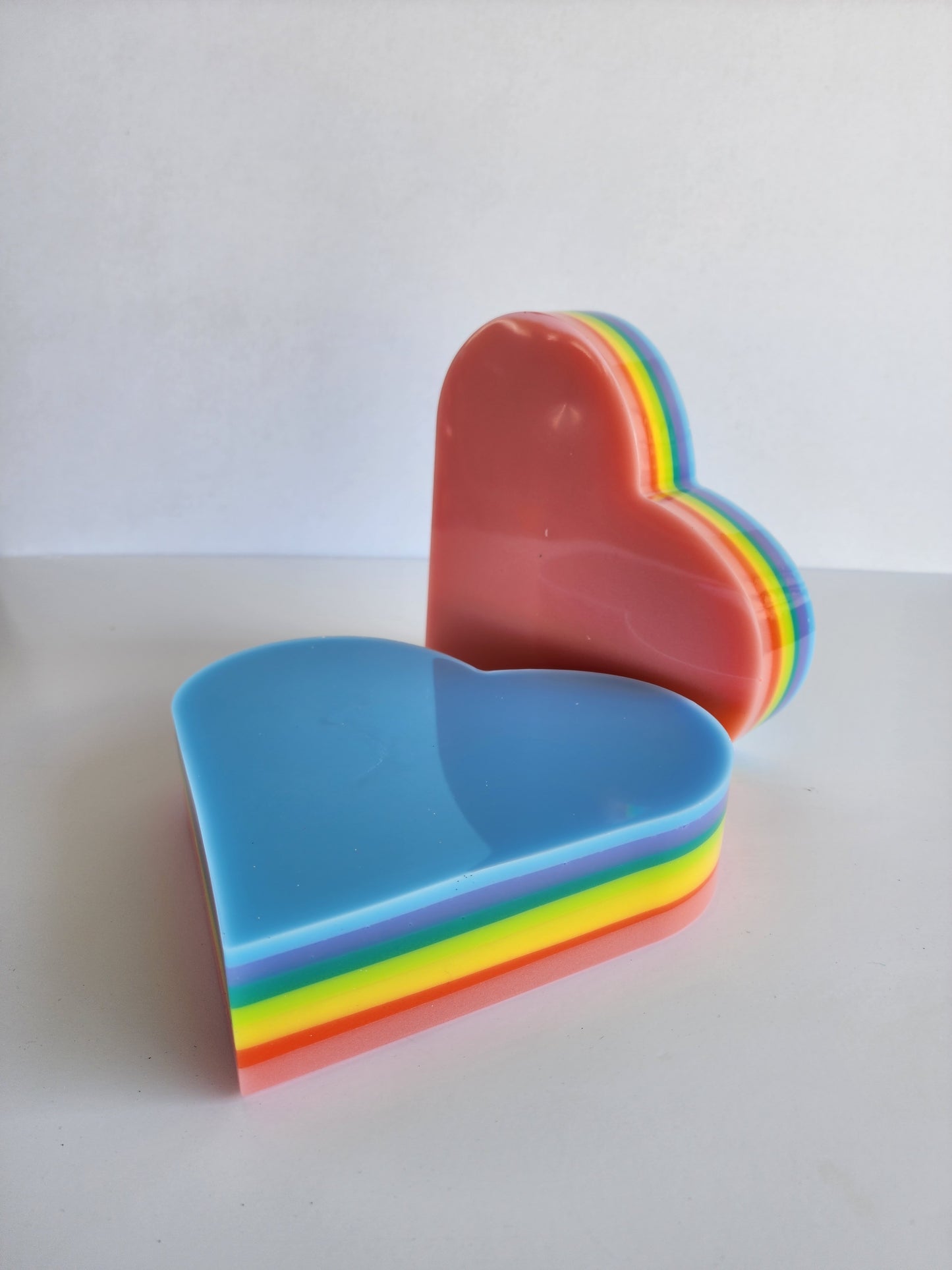 Sujetalibros de corazones