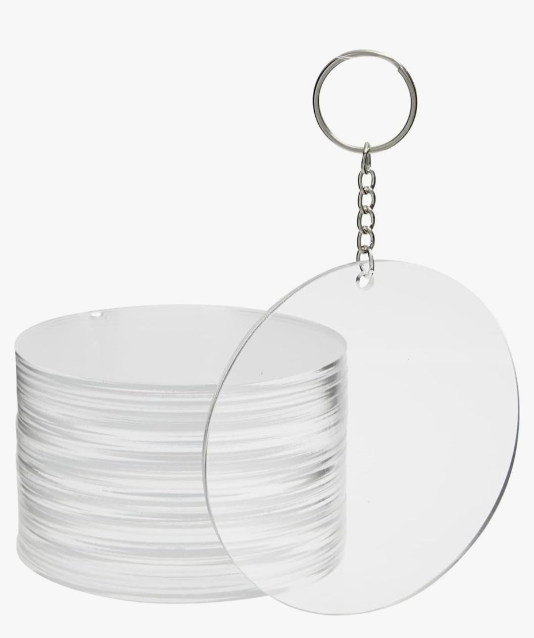 Acrylic Keychain blanks