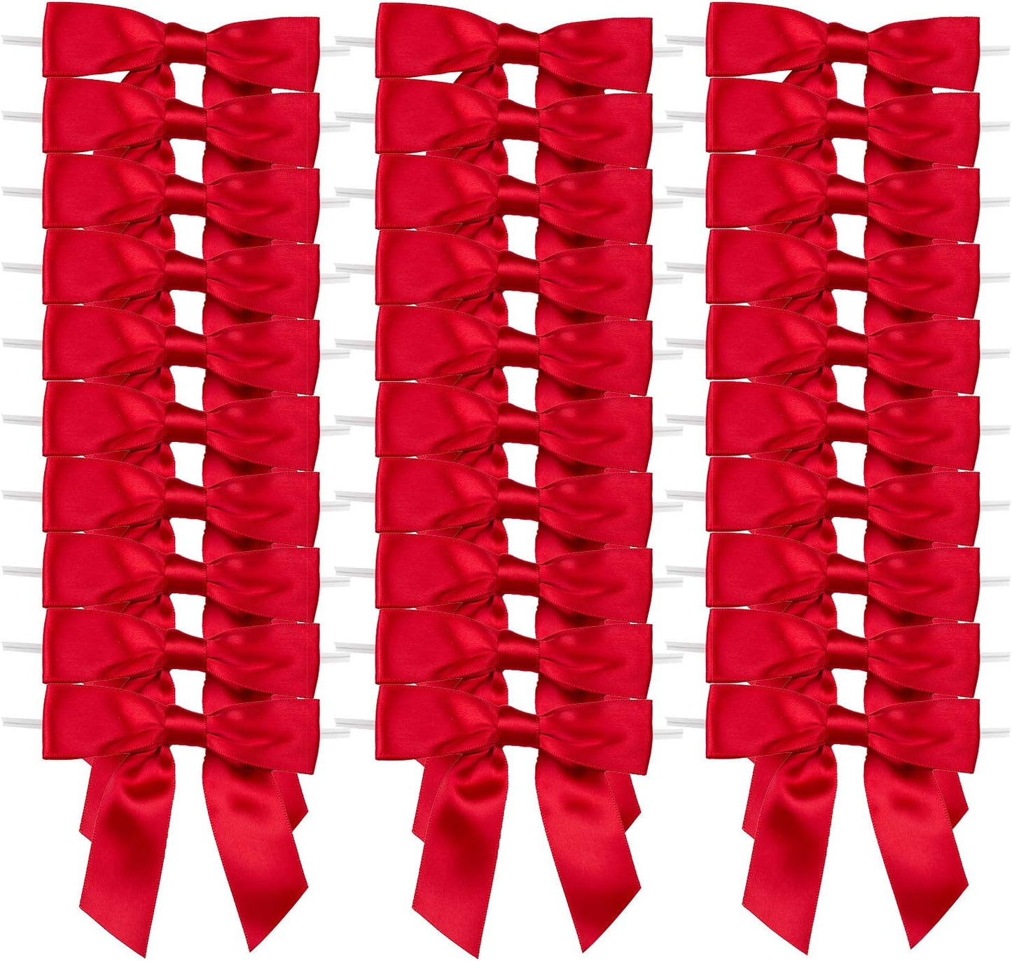 Twist tie bows