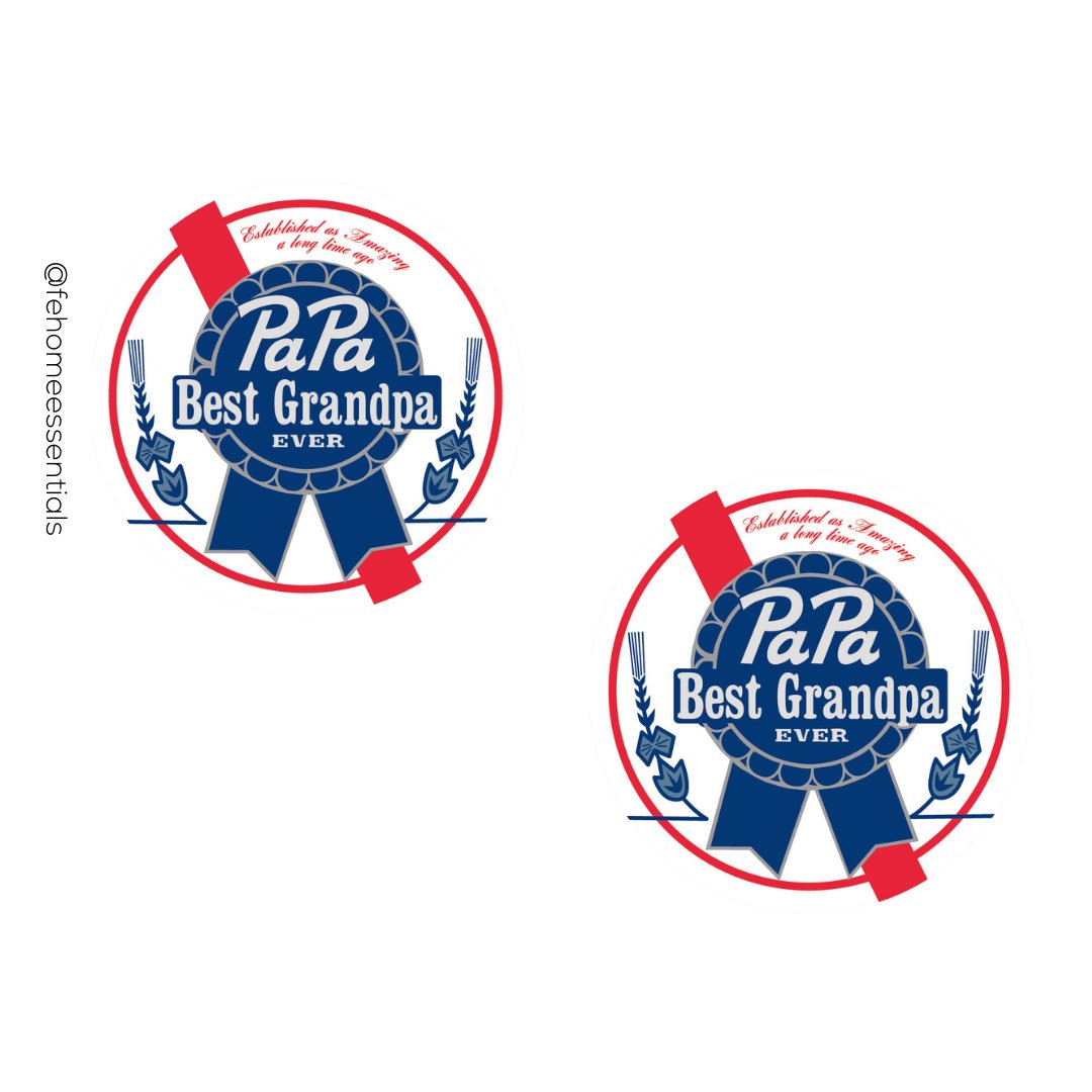 Beer Theme Dad Car Coasters - Five Elements Home Essentials