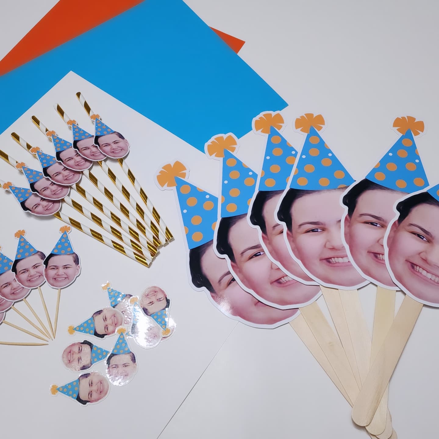 Custom Party Straws